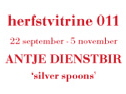 herfstvitrine Galerie Sofie Lachaert 22.9. - 5.11.2011
